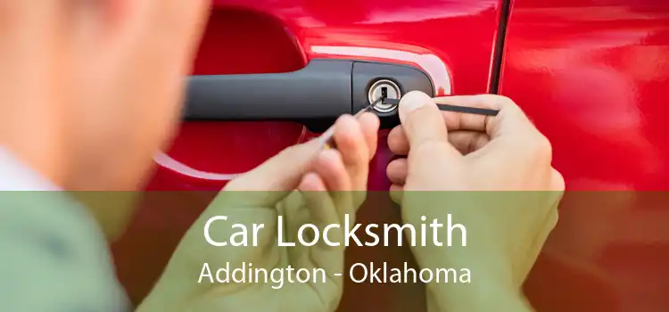 Car Locksmith Addington - Oklahoma