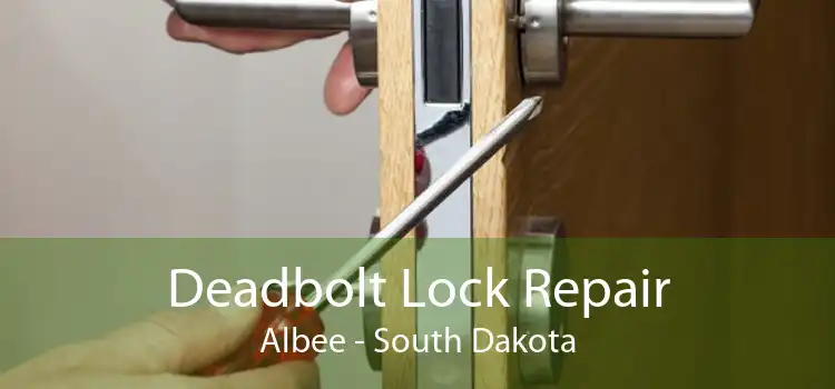 Deadbolt Lock Repair Albee - South Dakota
