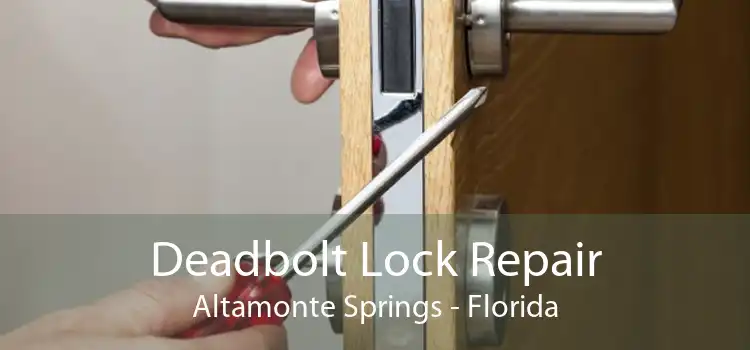 Deadbolt Lock Repair Altamonte Springs - Florida