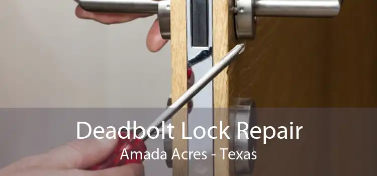Deadbolt Lock Repair Amada Acres - Texas