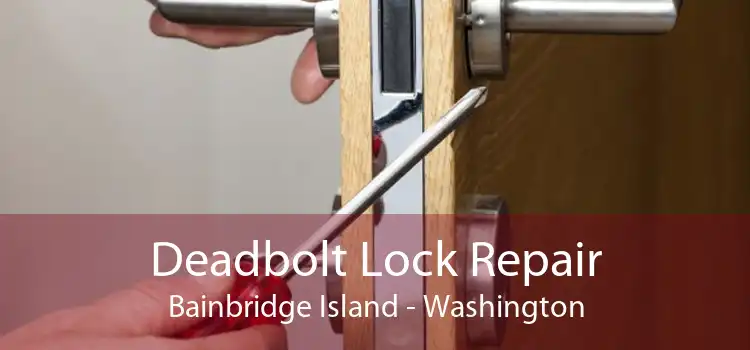 Deadbolt Lock Repair Bainbridge Island - Washington