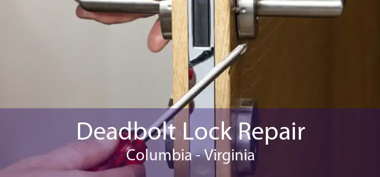 Deadbolt Lock Repair Columbia - Virginia