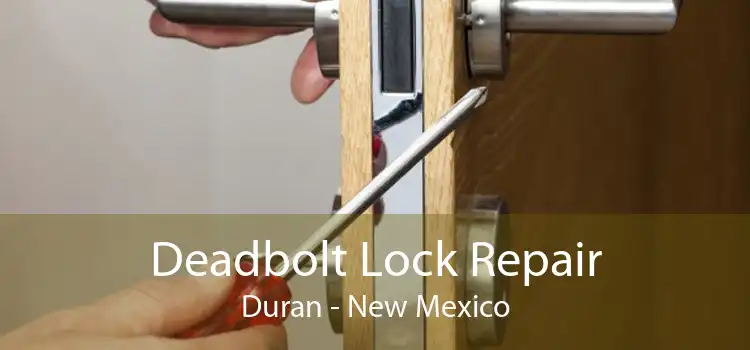 Deadbolt Lock Repair Duran - New Mexico