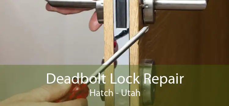 Deadbolt Lock Repair Hatch - Utah