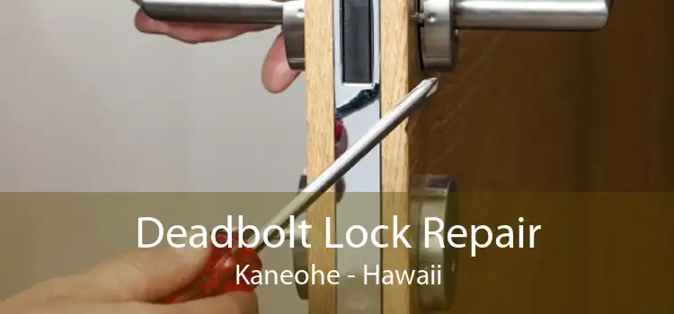 Deadbolt Lock Repair Kaneohe - Hawaii