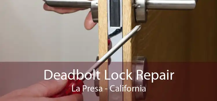 Deadbolt Lock Repair La Presa - California