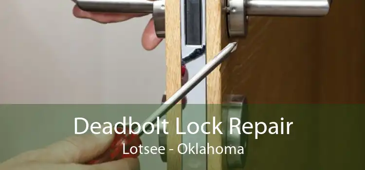 Deadbolt Lock Repair Lotsee - Oklahoma