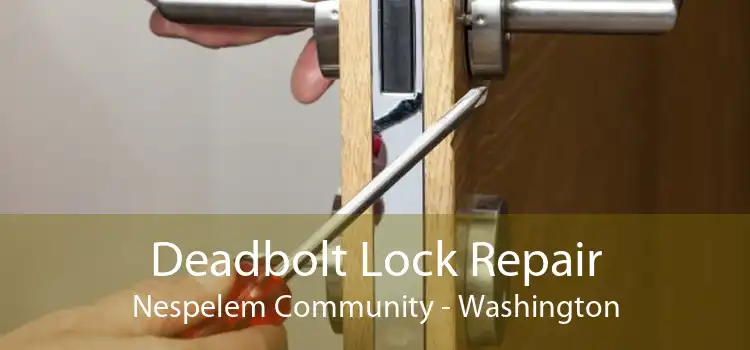 Deadbolt Lock Repair Nespelem Community - Washington
