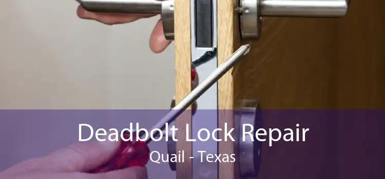 Deadbolt Lock Repair Quail - Texas