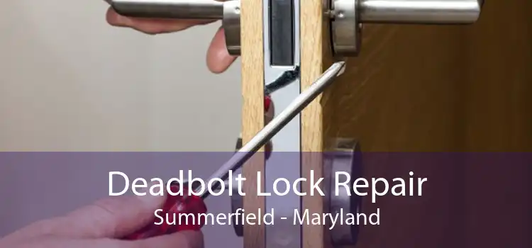 Deadbolt Lock Repair Summerfield - Maryland