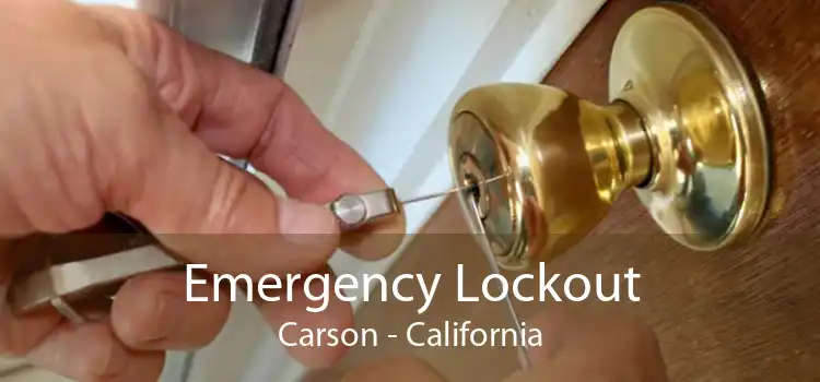 Emergency Lockout Carson - California