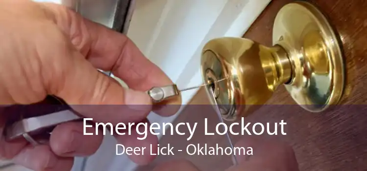 Emergency Lockout Deer Lick - Oklahoma