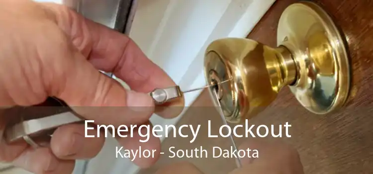 Emergency Lockout Kaylor - South Dakota