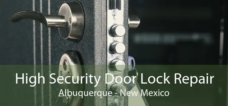 High Security Door Lock Repair Albuquerque - New Mexico