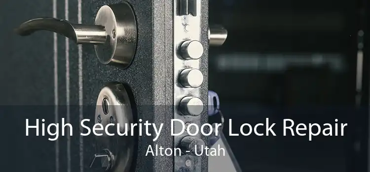 High Security Door Lock Repair Alton - Utah