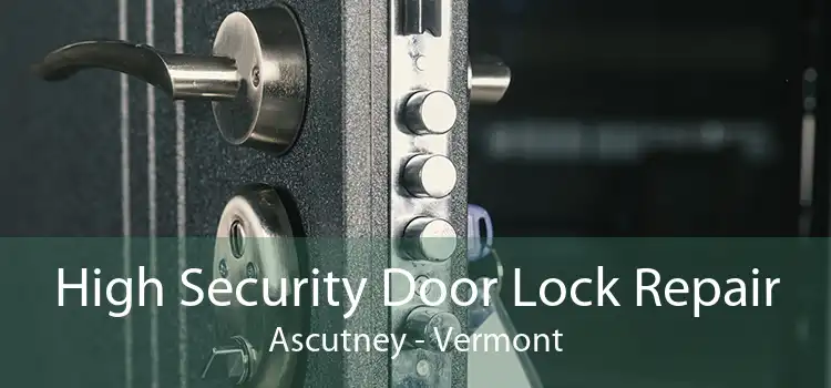 High Security Door Lock Repair Ascutney - Vermont