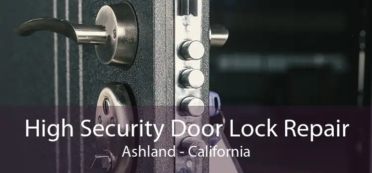 High Security Door Lock Repair Ashland - California