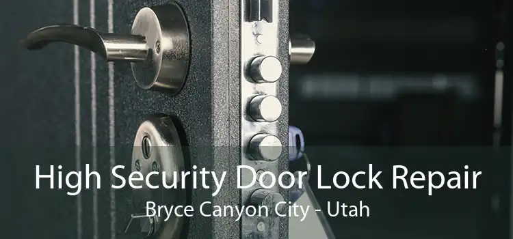High Security Door Lock Repair Bryce Canyon City - Utah