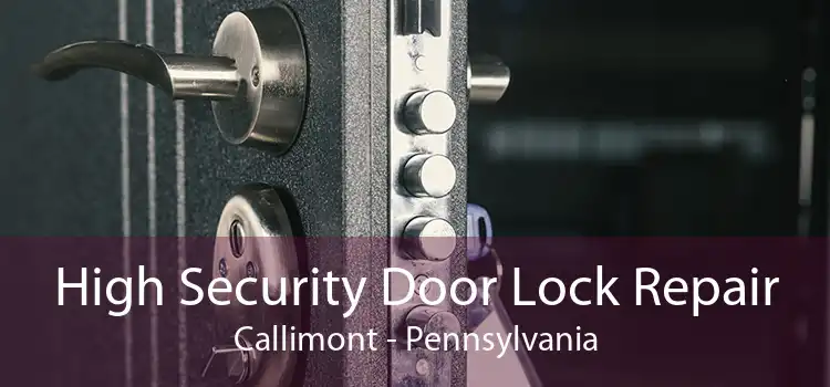 High Security Door Lock Repair Callimont - Pennsylvania