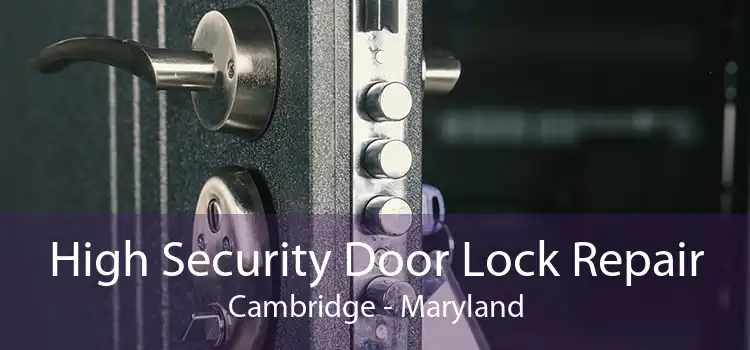 High Security Door Lock Repair Cambridge - Maryland