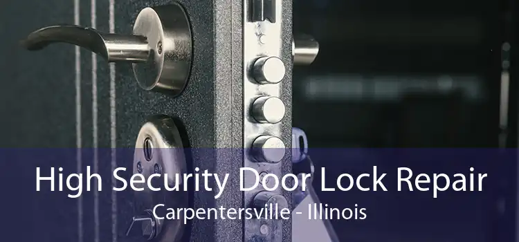 High Security Door Lock Repair Carpentersville - Illinois