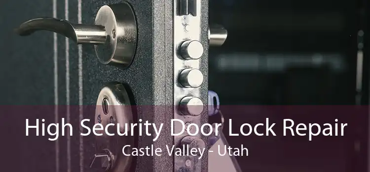 High Security Door Lock Repair Castle Valley - Utah