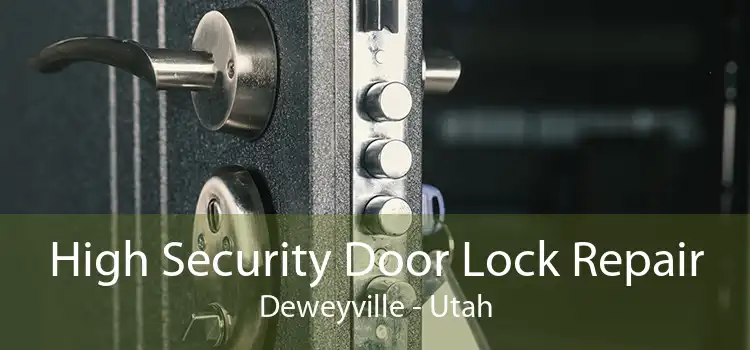 High Security Door Lock Repair Deweyville - Utah
