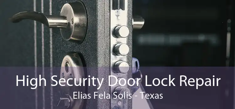 High Security Door Lock Repair Elias Fela Solis - Texas