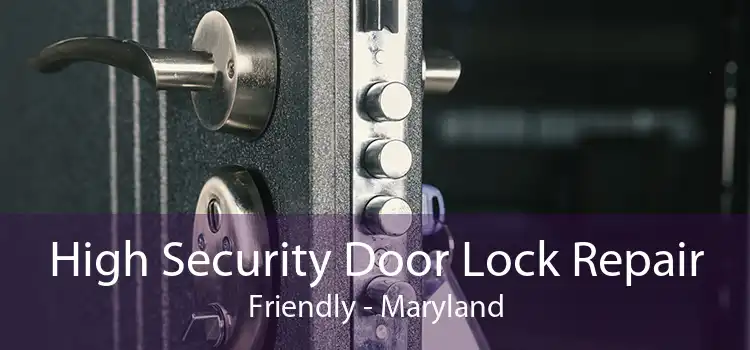 High Security Door Lock Repair Friendly - Maryland