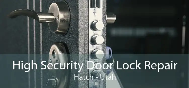 High Security Door Lock Repair Hatch - Utah