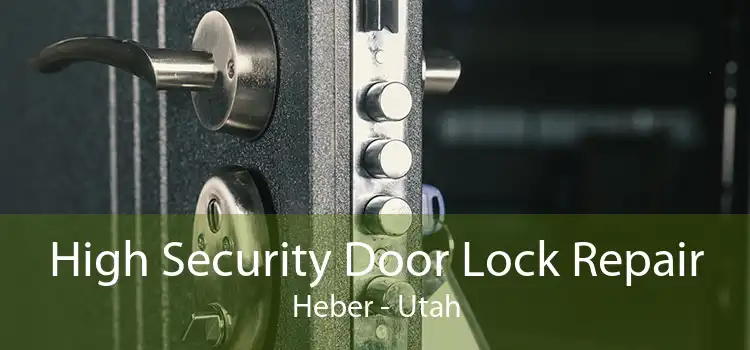 High Security Door Lock Repair Heber - Utah
