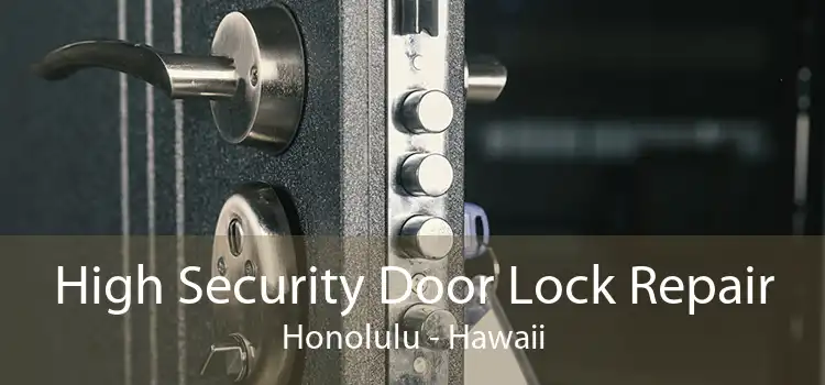 High Security Door Lock Repair Honolulu - Hawaii