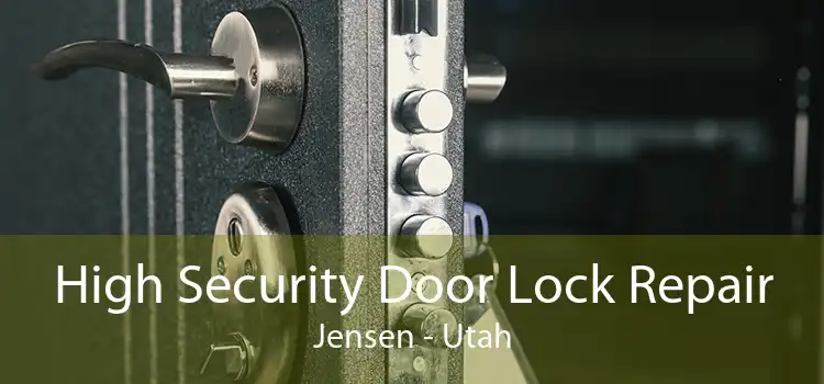 High Security Door Lock Repair Jensen - Utah