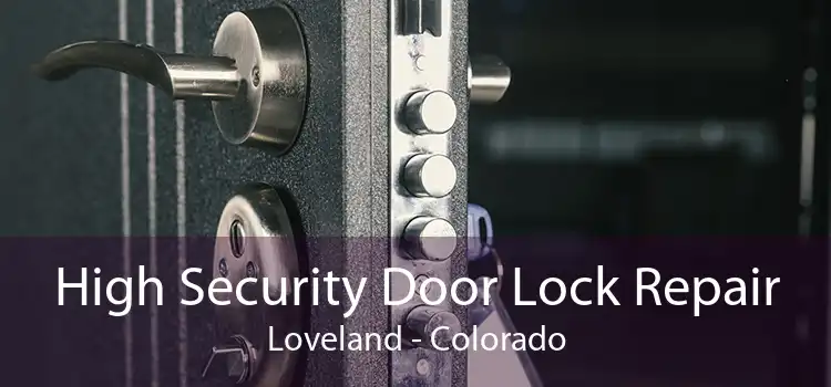 High Security Door Lock Repair Loveland - Colorado
