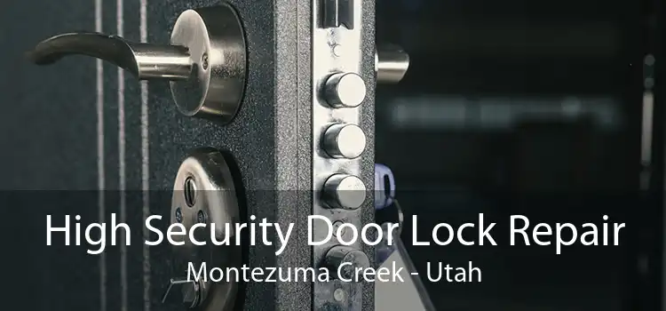 High Security Door Lock Repair Montezuma Creek - Utah