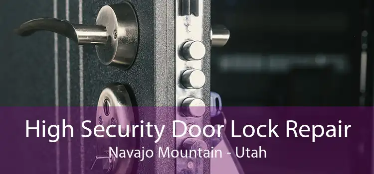High Security Door Lock Repair Navajo Mountain - Utah