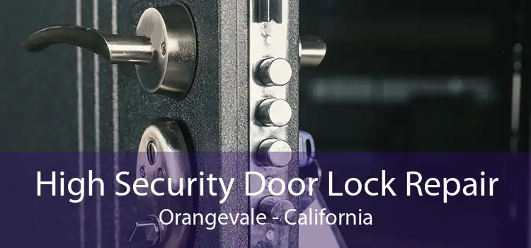 High Security Door Lock Repair Orangevale - California