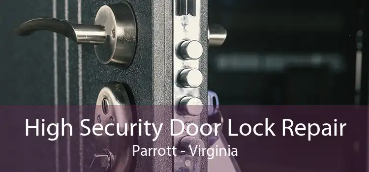 High Security Door Lock Repair Parrott - Virginia