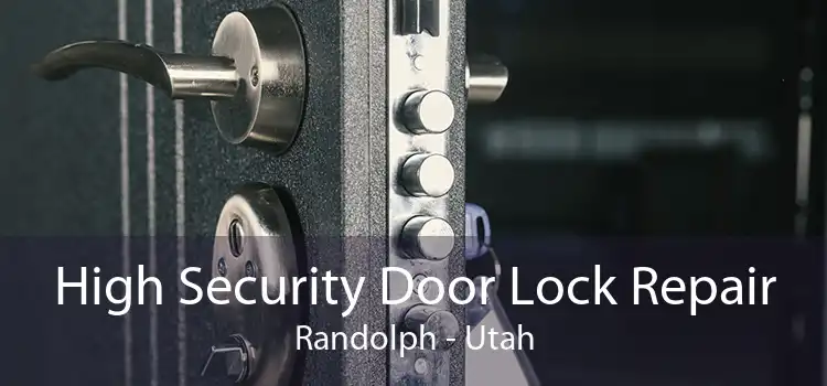 High Security Door Lock Repair Randolph - Utah