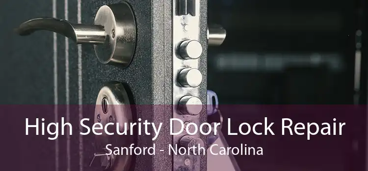 High Security Door Lock Repair Sanford - North Carolina
