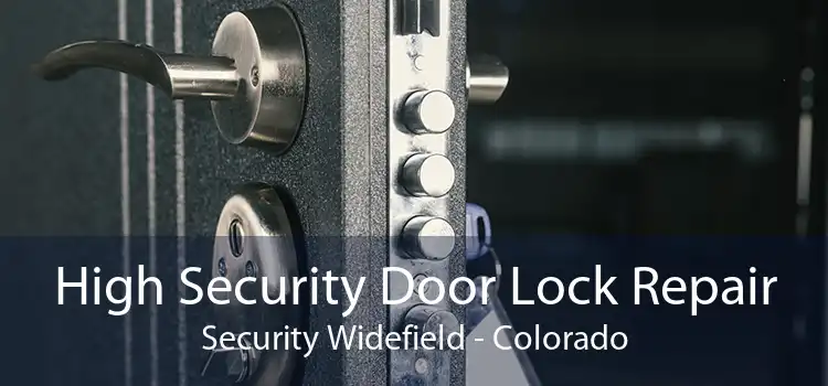 High Security Door Lock Repair Security Widefield - Colorado