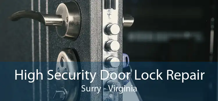 High Security Door Lock Repair Surry - Virginia