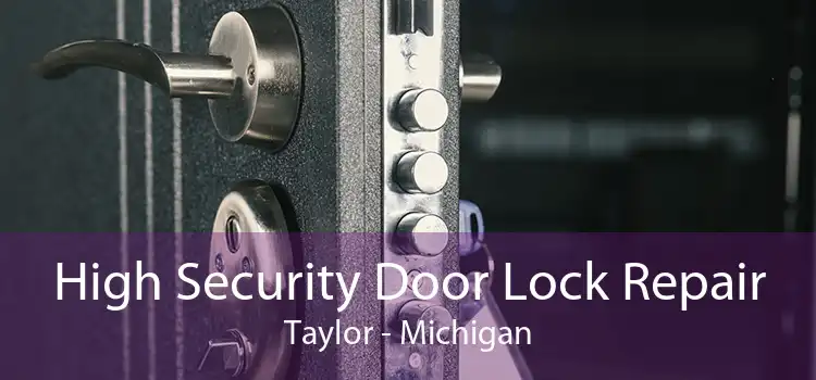 High Security Door Lock Repair Taylor - Michigan