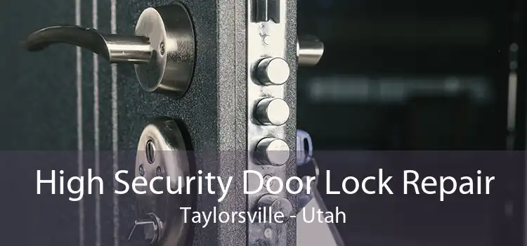 High Security Door Lock Repair Taylorsville - Utah