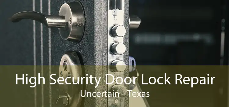 High Security Door Lock Repair Uncertain - Texas