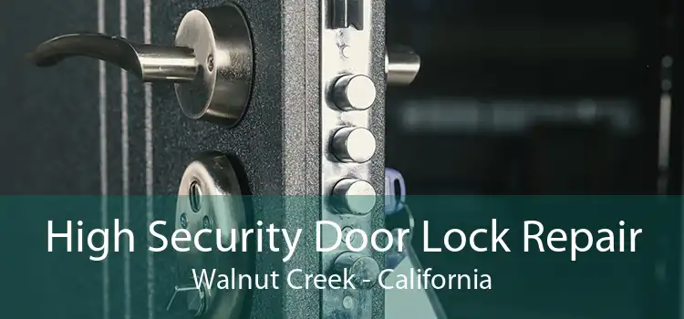 High Security Door Lock Repair Walnut Creek - California