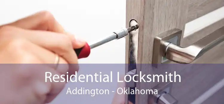 Residential Locksmith Addington - Oklahoma