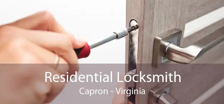 Residential Locksmith Capron - Virginia