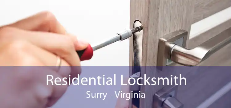 Residential Locksmith Surry - Virginia