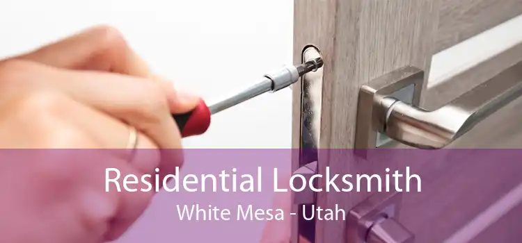 Residential Locksmith White Mesa - Utah